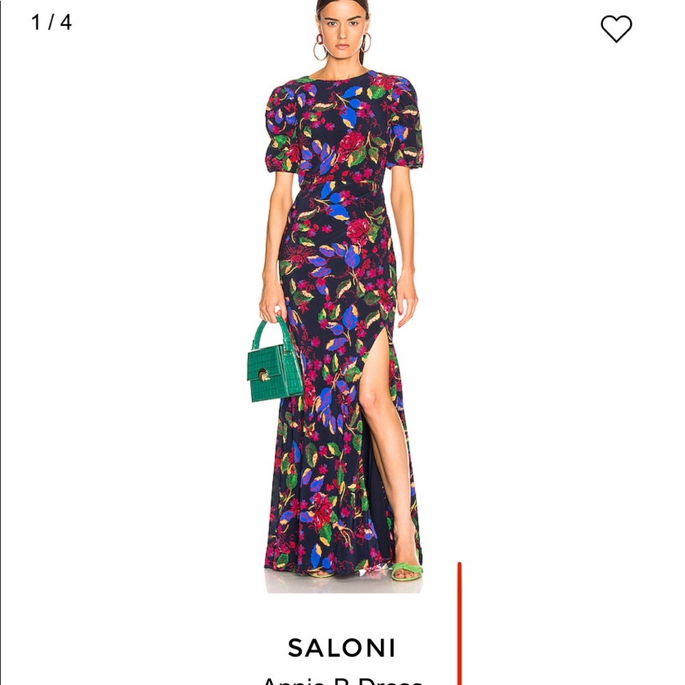 Annie B floral dress by Saloni
